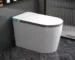 A modern, sleek smart toilet from TR Faucet glowing in a luxury bathroom, showcasing must-have features for 2026.